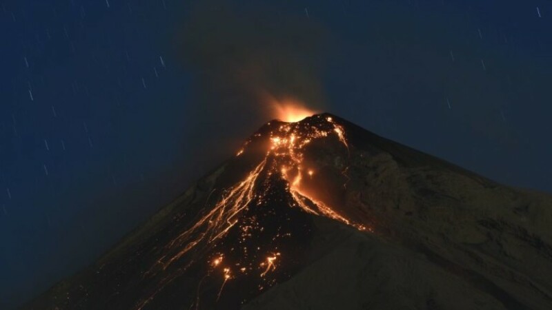 Vulcanul Fuego a erupt, în Guatemala