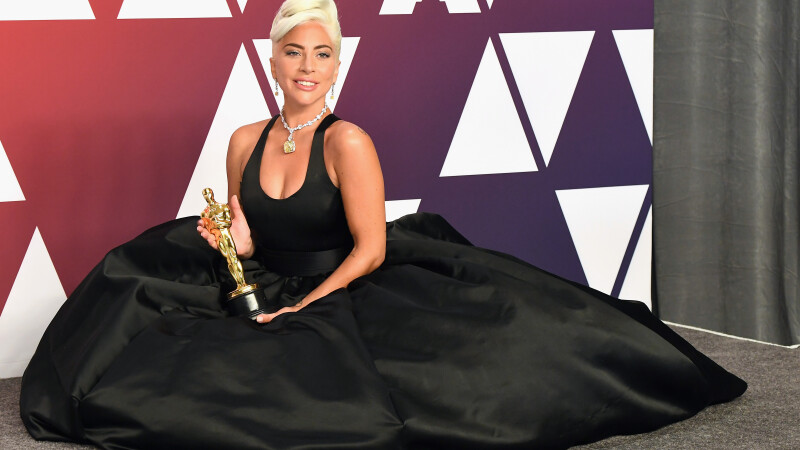 Lady Gaga, copleșită de emoții după ce a câștigat Oscarul