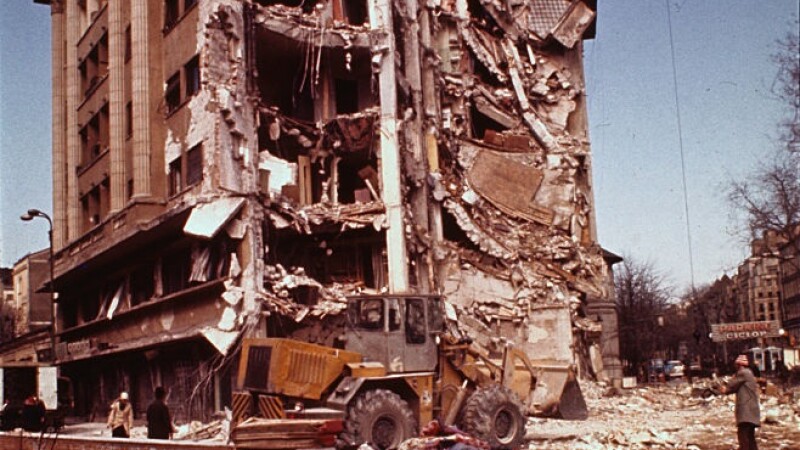 cutremurul din 1977 in Bucuresti