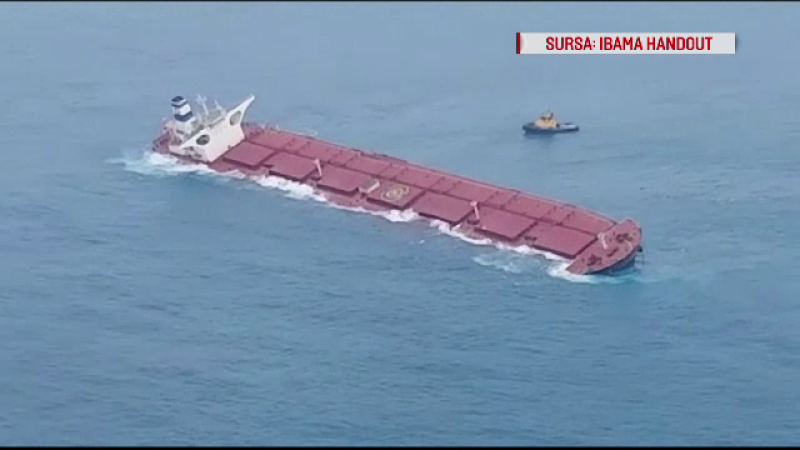 O navă imensă stă să se scufunde în largul coastelor Braziliei. Ce are la bord