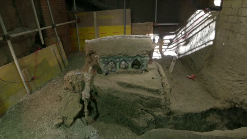 Noi descoperiri în orașul roman Pompeii, îngropat de lavă în urmă cu 2.000 de ani