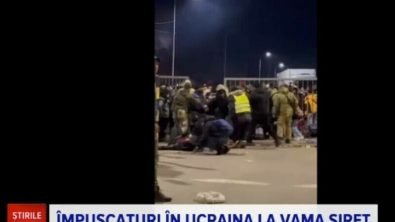 Vameșii ucraineni au deschis focul asupra refugiaților care voiau să intre în România. Cel puțin o victimă | VIDEO