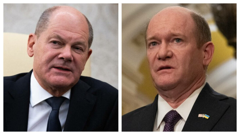 Olaf Scholz Chris Coons