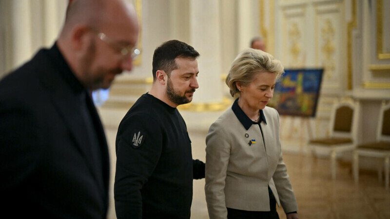 zelenski, ursula von der leyen