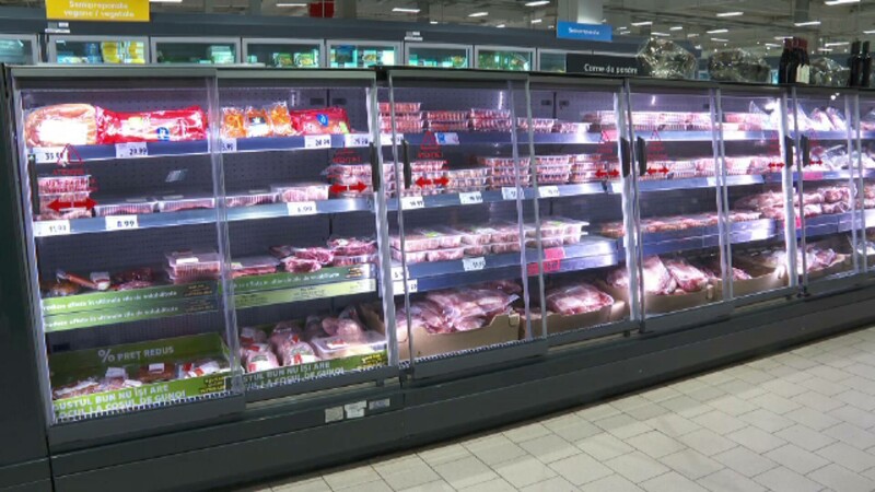 supermarket, vitrina