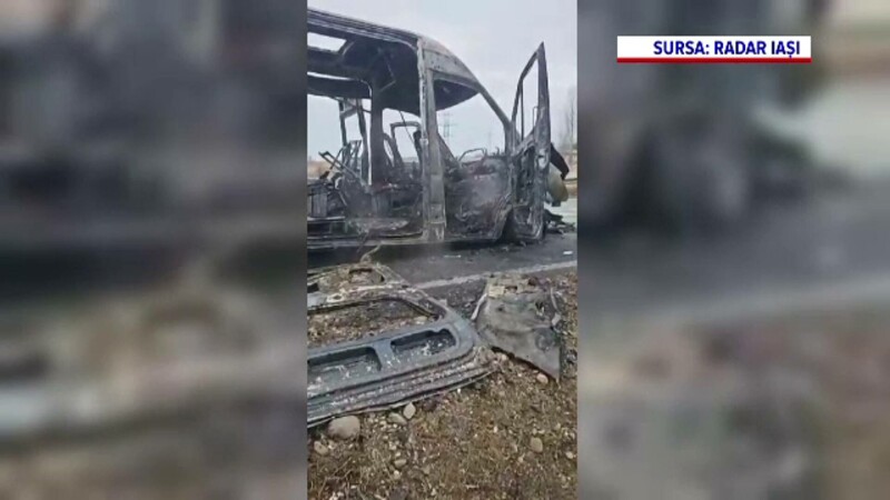 accident incendiu
