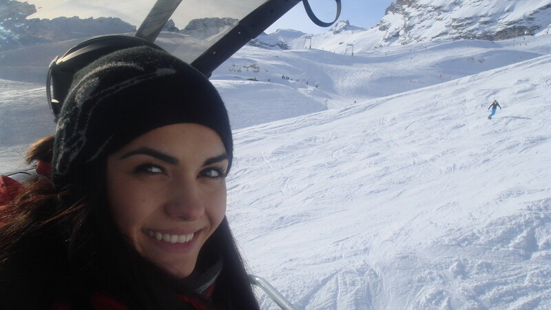 Adriela Morar la schi