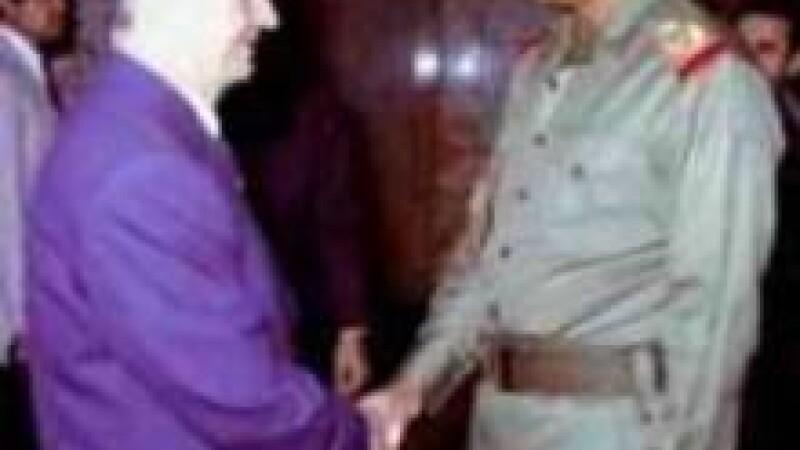 Saddam Hussein si Nicolae Ceausescu