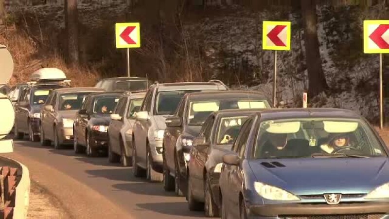 DN1, trafic aglomerat