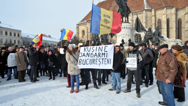 Proteste in Romania