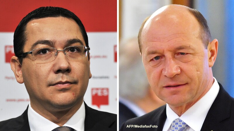 Traian Basescu, Victor Ponta