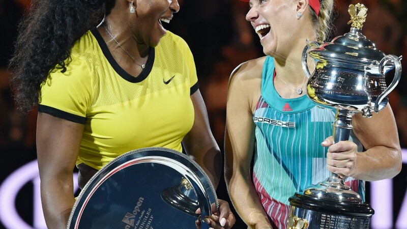 Angelique Kerber si Serena Williams
