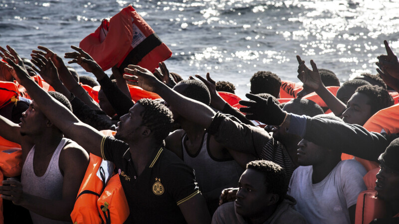 migranti naufragiati in Mediterana - Agerpes