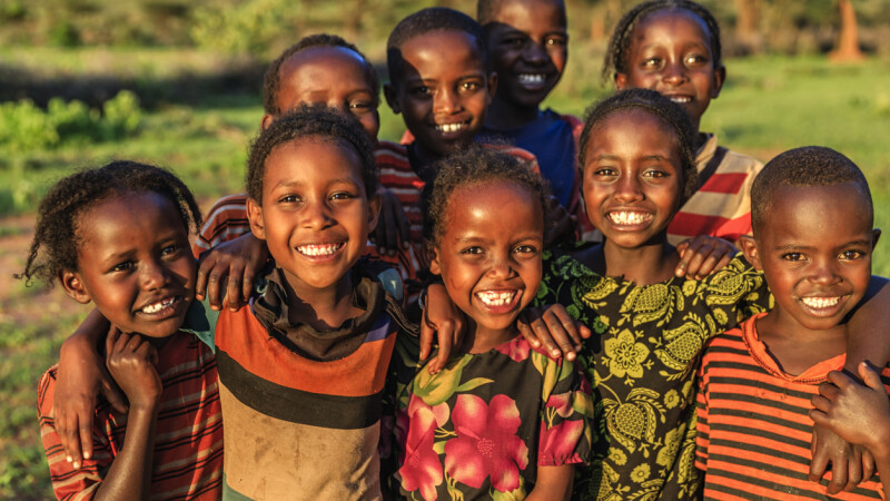 Copii din Etiopia