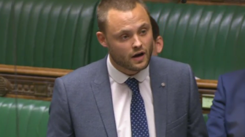 Ben Bradley in Parlament