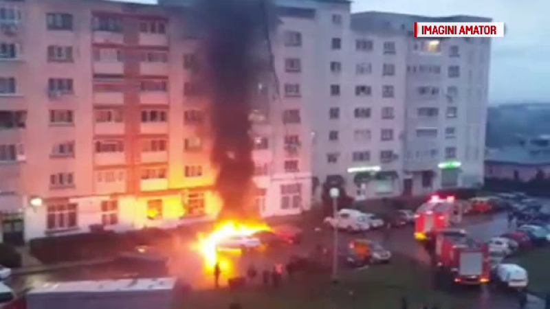 Mașini arse, Târgoviște