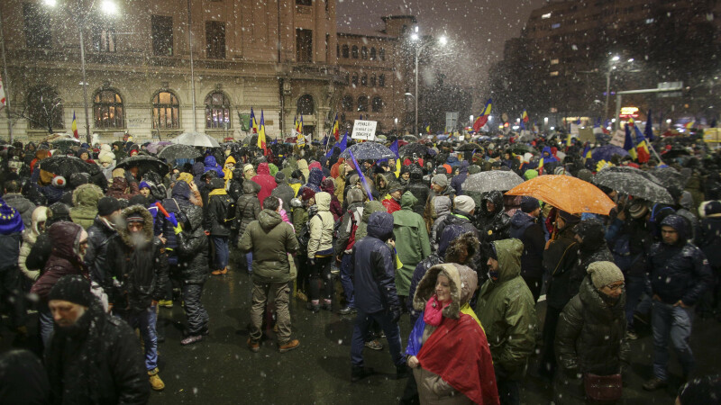 proteste în Capitală, 20 ianuarie - 12