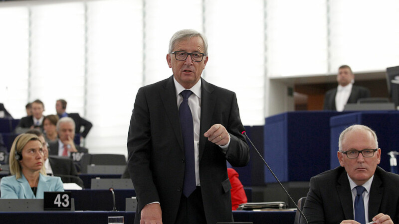 Frans Timmermans si Jean Claude Juncker