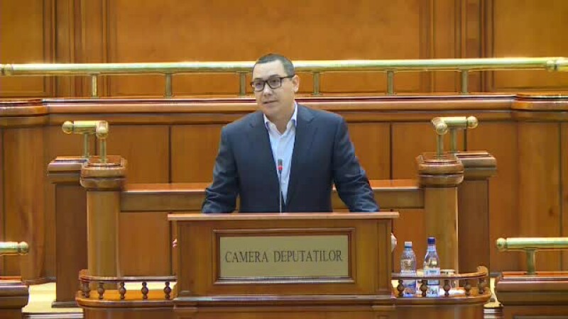 Victor Ponta, Parlament