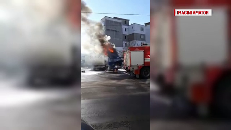 Incendiu Bacău