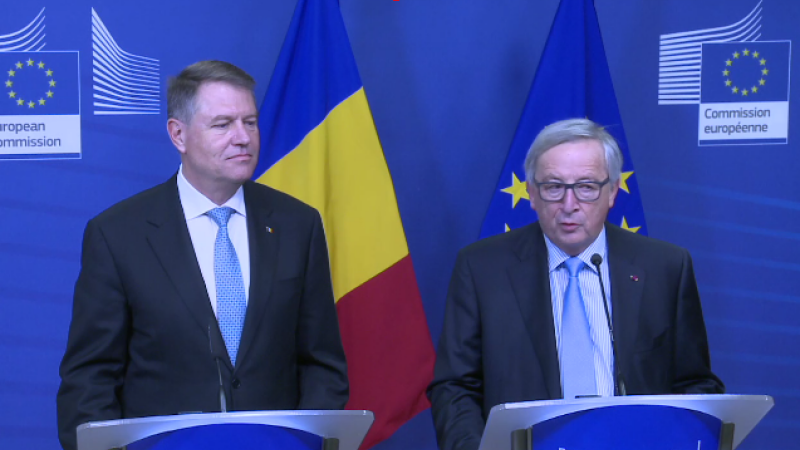 Klaus Iohannis, Jean-Claude Juncker