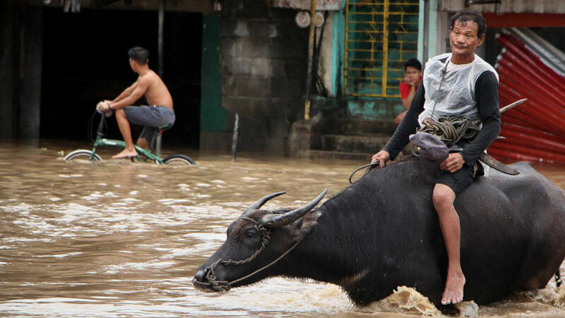 Statul Filipine, afectat de inundații. Sunt 85 de morți