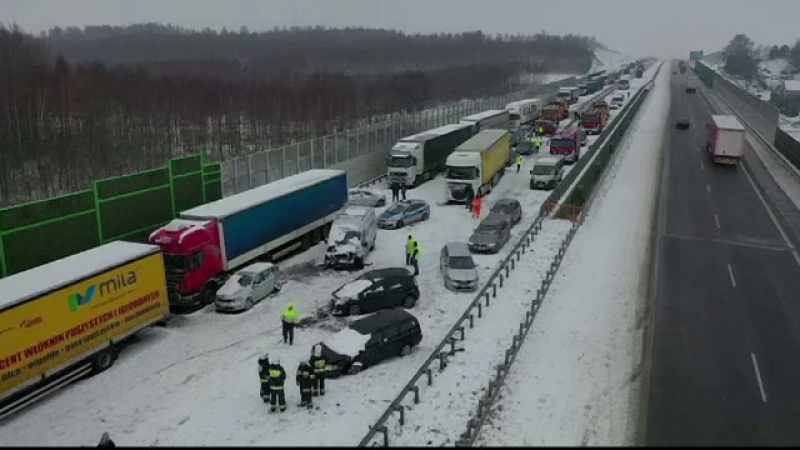 Accident in lant - Polonia