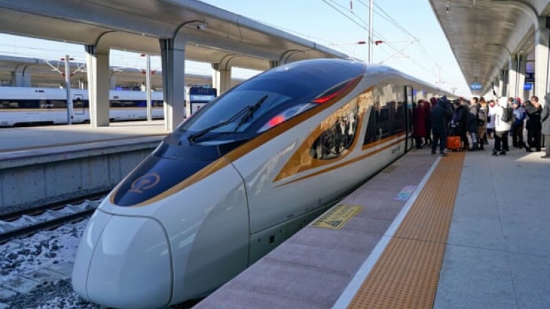 Tren autonom din china