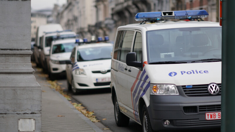 Masini de politie din Belgia