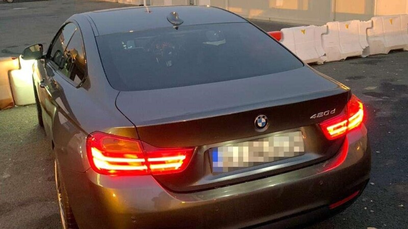 BMW confiscat