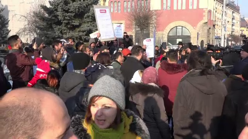 Protest la Târgu Mureș, după declarațiile primarului