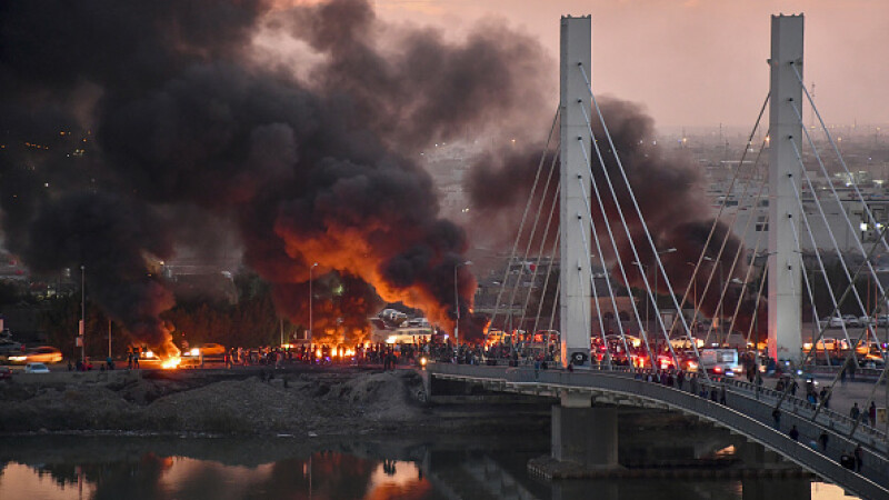 Proteste violente Irak - 9