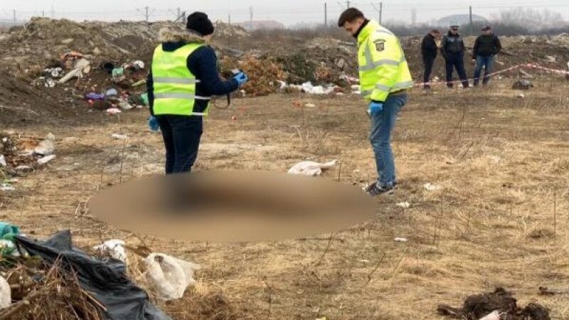 Rămășite umane aruncate pe un câmp din Timișoara