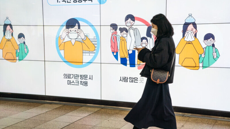 Coreea de Sud anunță că a învins și al treilea val al pandemiei