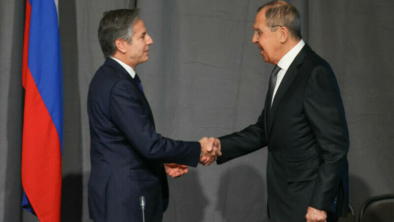 Antony BLinken și Serghei Lavrov
