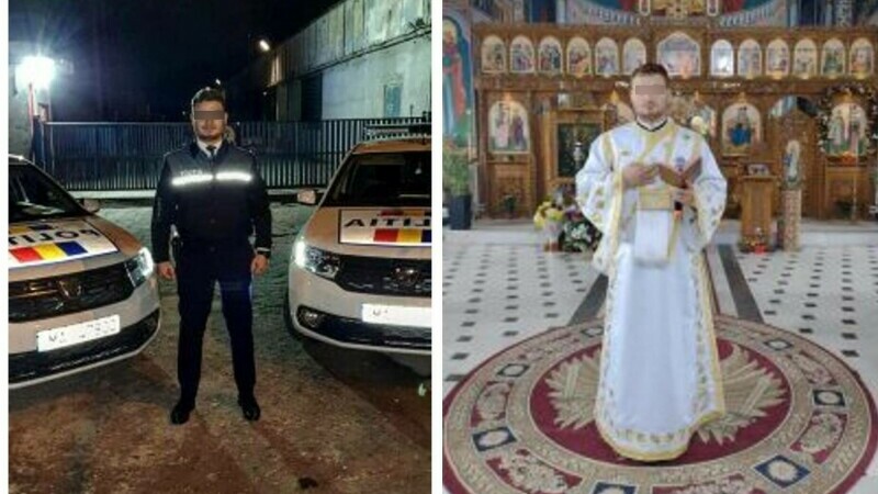 Polițist beat și drogat din Alexandria, prins după ce a furat mașina unui curier de mâncare. Era și diacon la mănăstire
