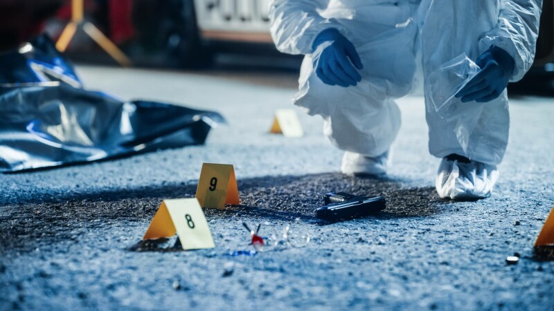 crime scene probe cadavru