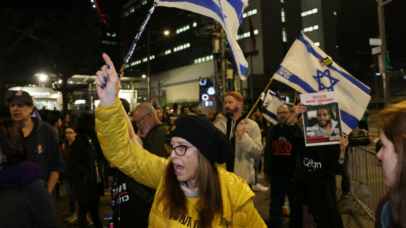 Mii de israelieni au protestat la Tel Aviv împotriva guvernului Netanyahu