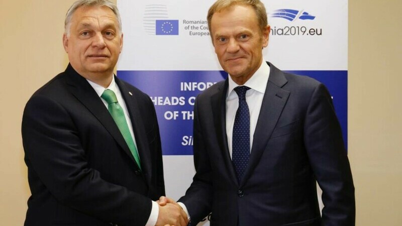 Donald Tusk, Viktor Orban