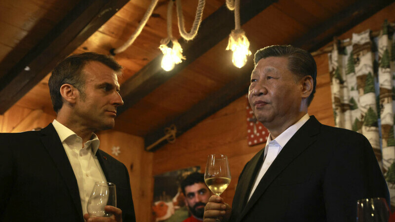 emmanuel macron xi jinping