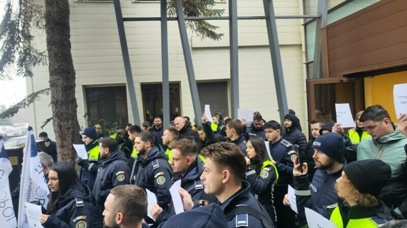 proteste politisti