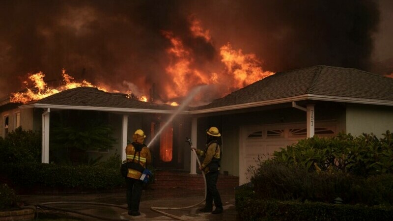 incendiu california