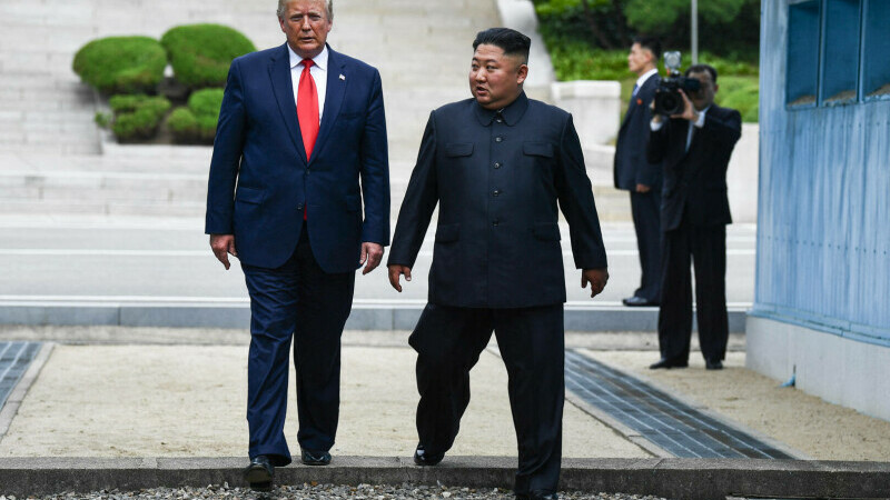 Donald Trump si Kim Jong Un