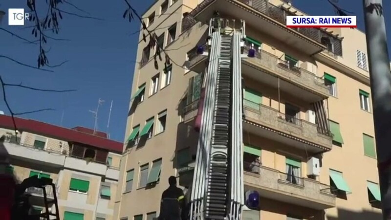 incendiu provocat de un roman, in Italia