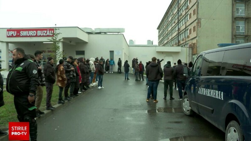 protest spital buzau