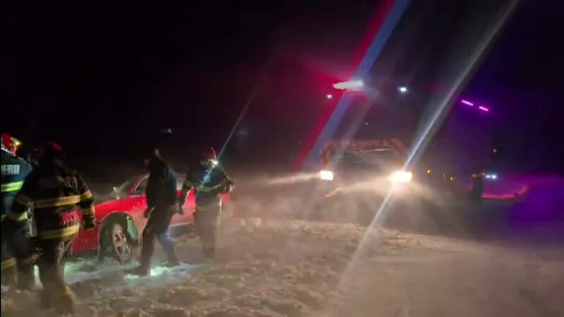 ninsori, drumuri blocate