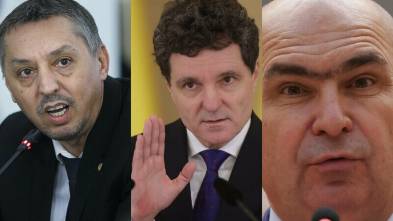 Nicușor David și Bolojan