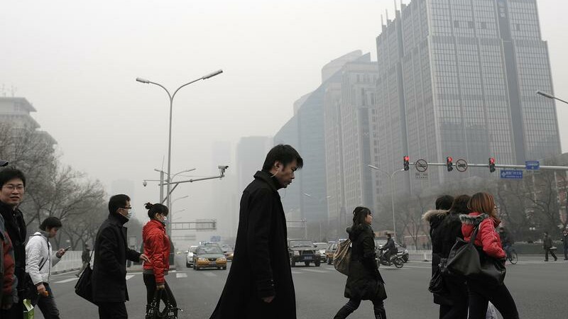Poluare China