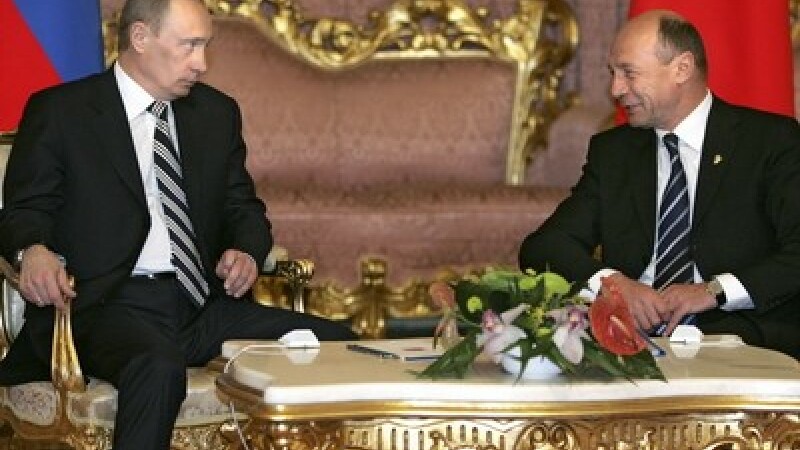 Vladimir Putin si Traian Basescu