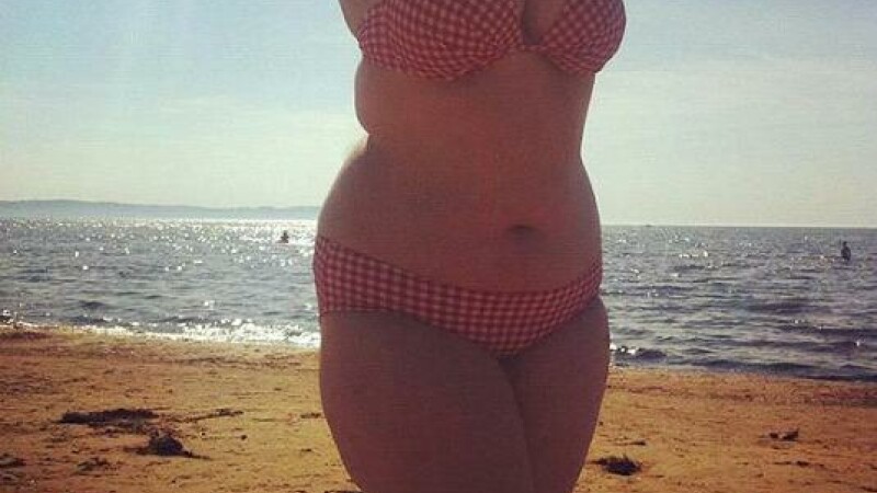 Linda Marie-Nilsson, grasa in bikini